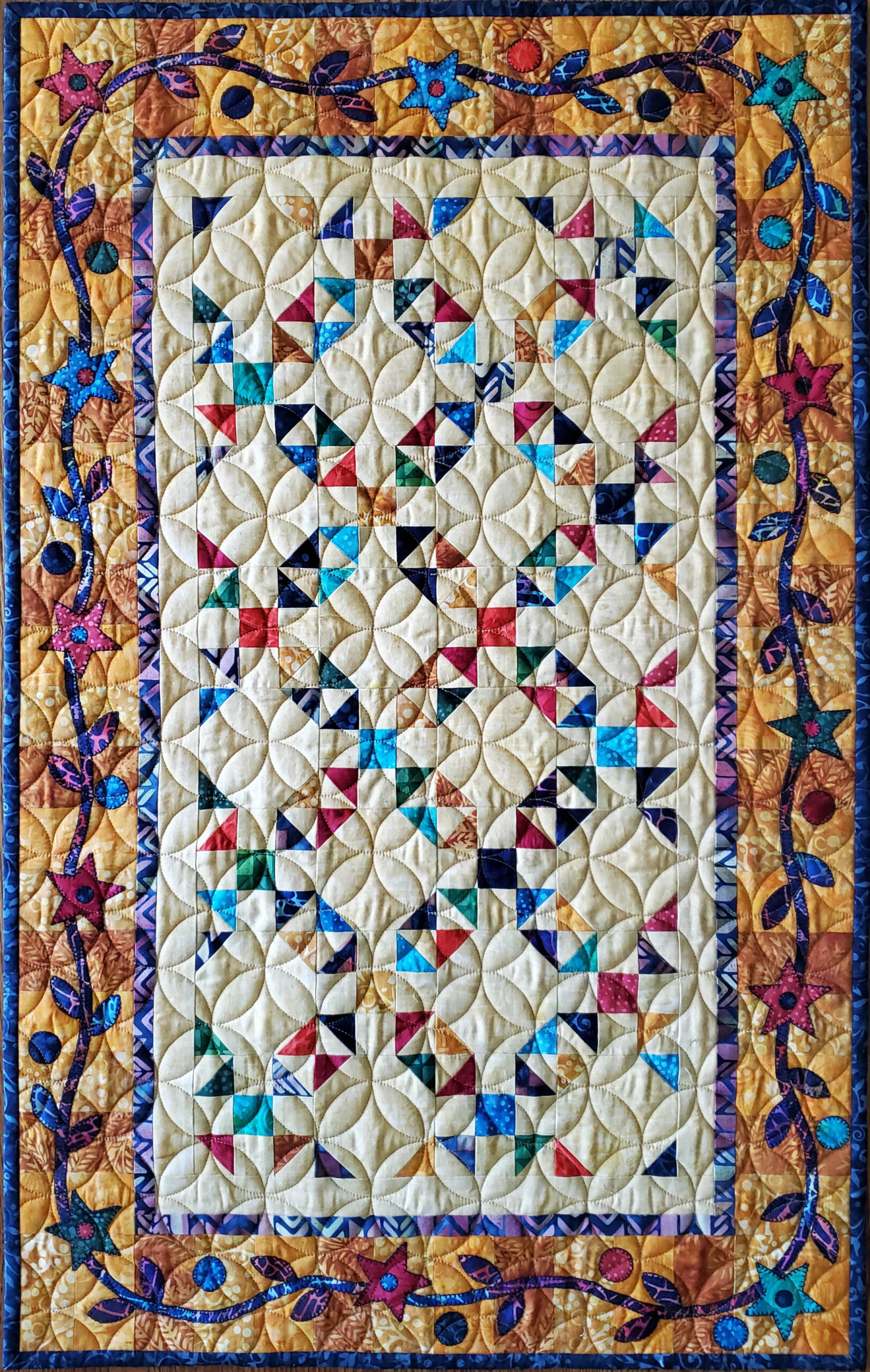 6 Stunning and Free Table Topper Patterns Using AccuQuilt Dies